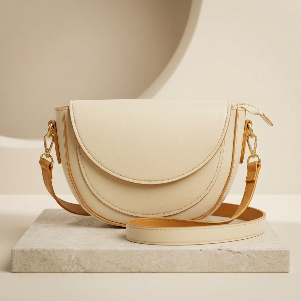 Shop an Elegant army green Crossbody Bag for Women by Orvessa - Ivory Cream