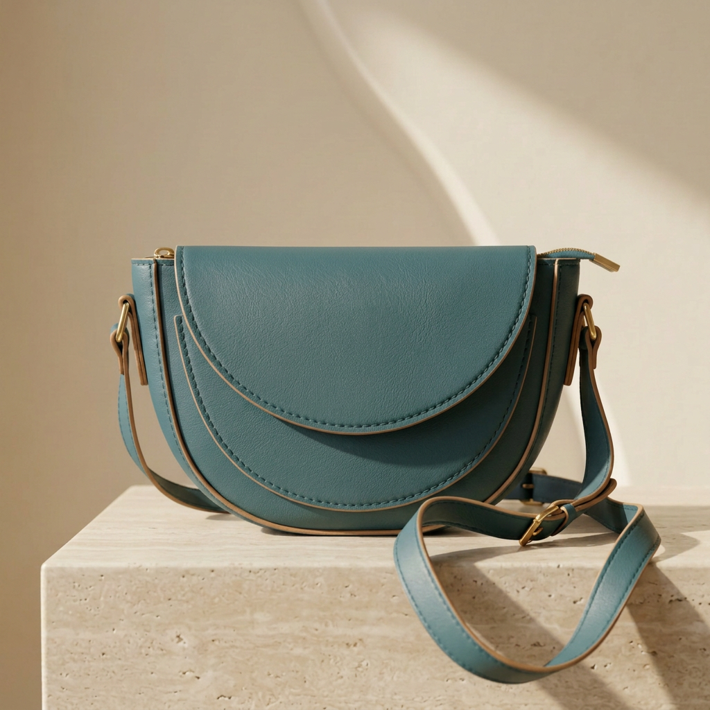 Shop an Elegant falsa Crossbody Bag for Women by Orvessa - Petrol Teal